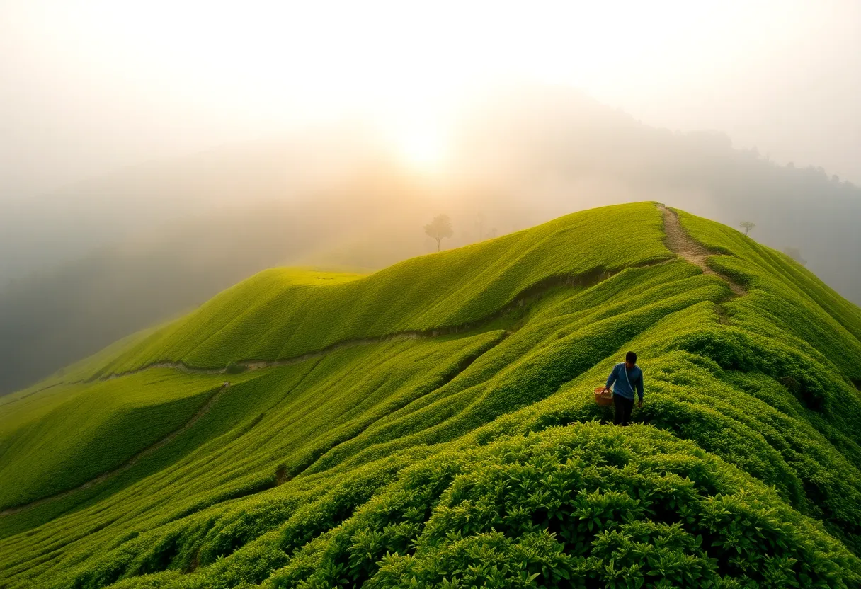 Darjeeling Tea Terraces